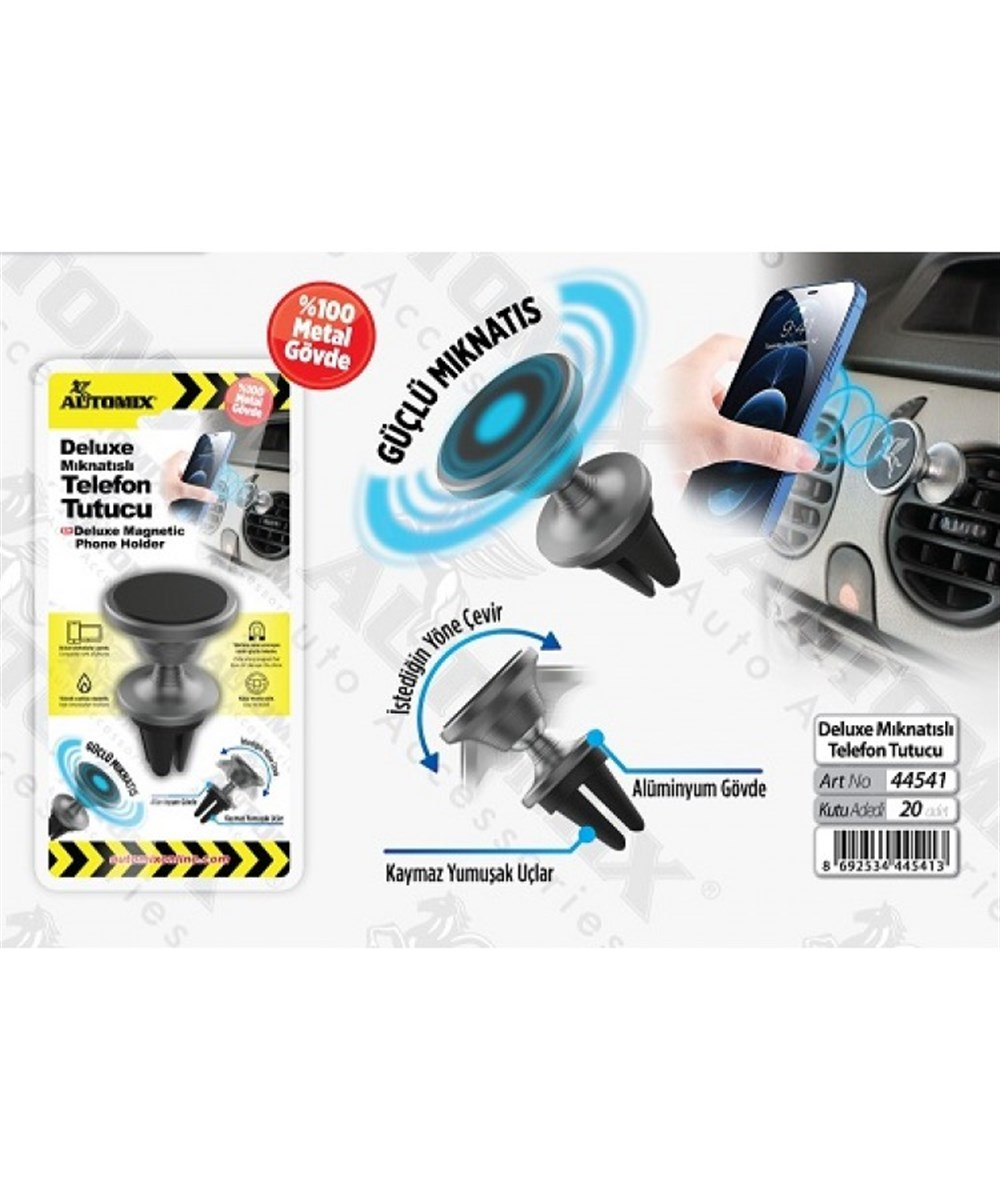 PHONE HOLDER DELUXE MAGNETIC GRILL FITTING 