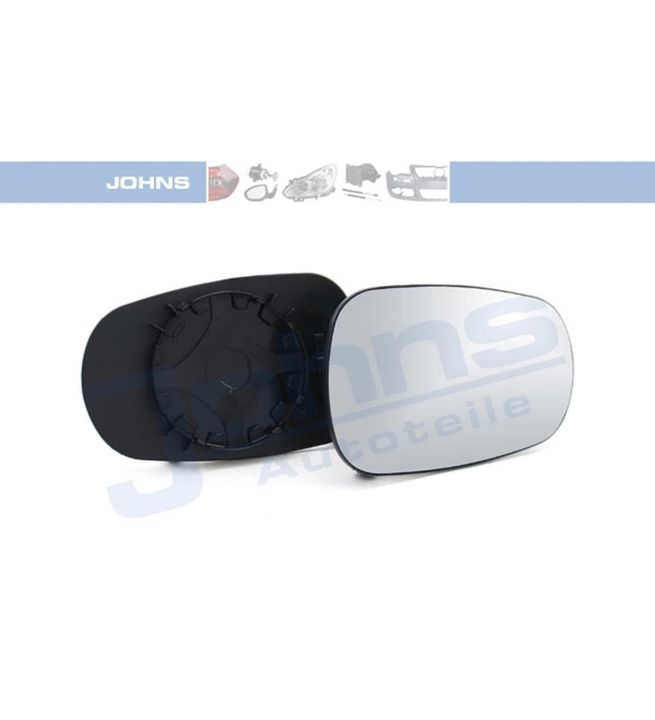 MIRROR GLASS MECHANICAL RIGHT RENAULT CLIO SYMBOL 2008 - 2013