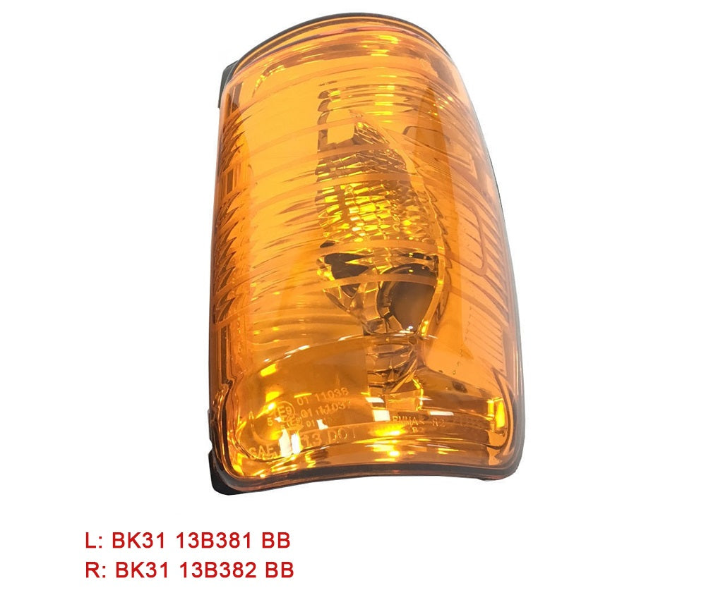 OUTSIDE REARVIEW MIRROR SIGNAL LEFT (YELLOW) TRANSIT 14=&gt; V363 