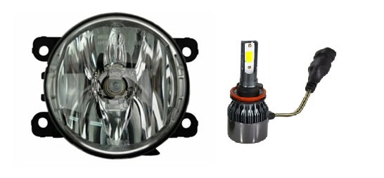 FOG LIGHTS WITH LED XENON BULB MEGANE II FLUENCE TRANSIT PUNTO EVO SANDERO 