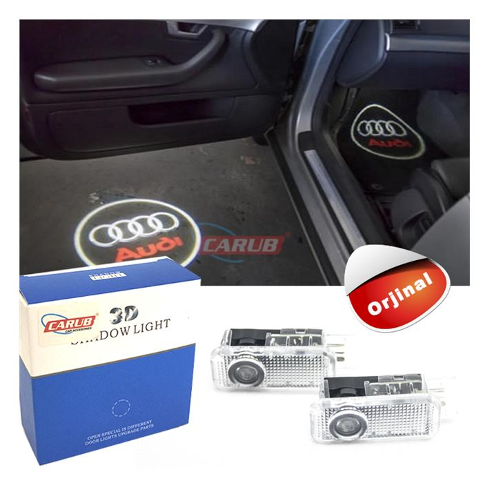 AUDI CAR-SPECIFIC DOOR UNDER-DOOR LOGO