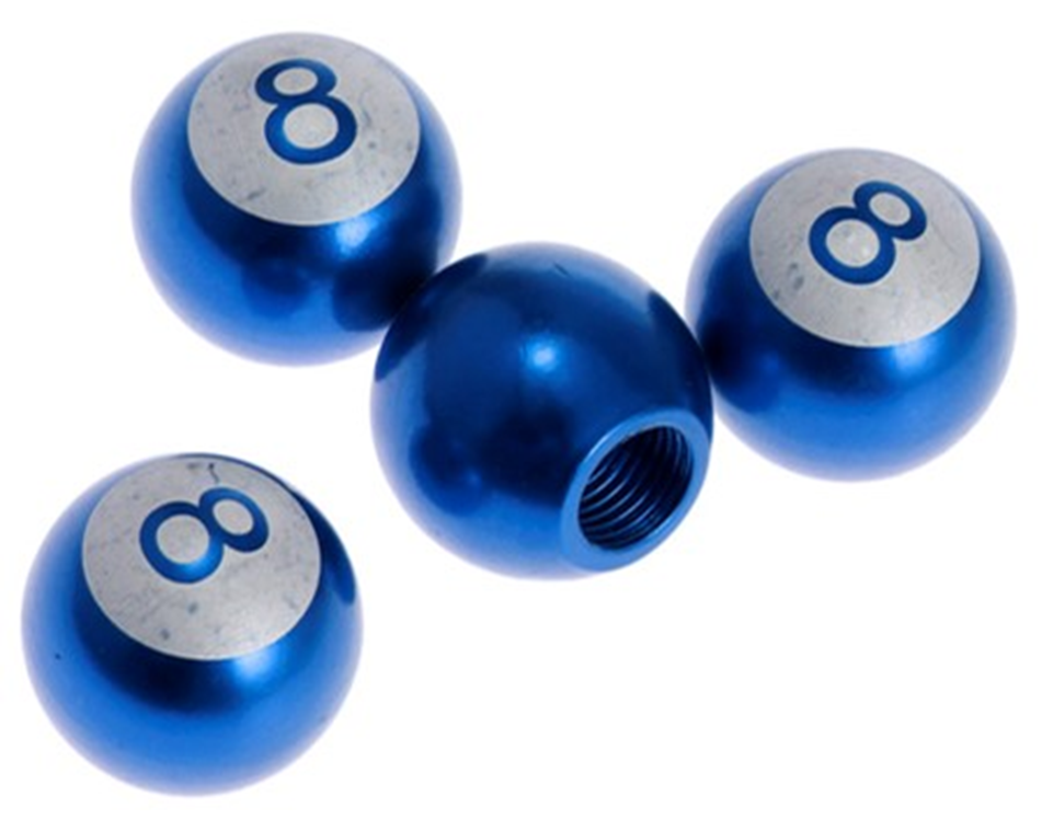 VALVE COVER BILLIARD BALL BLUE ( 002102 )